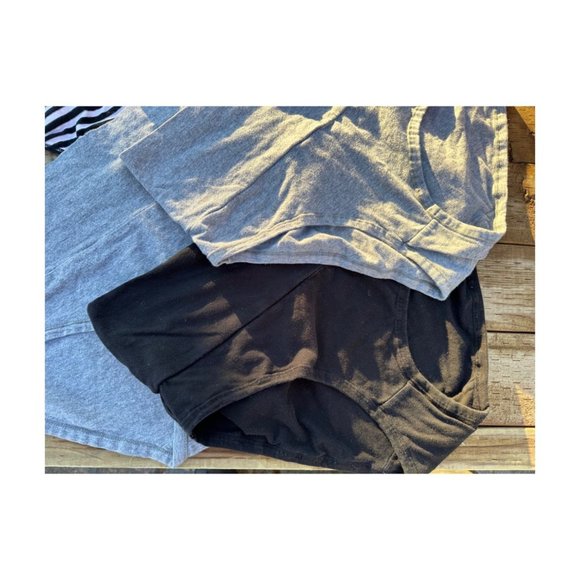 Bundle of 5 Maternity Briefs Underwear Motherhood Maternity & Thyme Maternity Sz - Picture 2 of 10